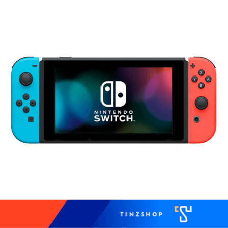 เครื่องเกม Nintendo Switch กล่องแดง สีนีออน_4
